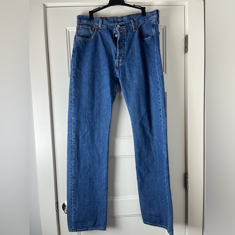 Levis 501 Button Fly Jeans 36x36